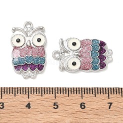 Alloy Enamel Pendants&nbsp;PALLOY-A037-02G