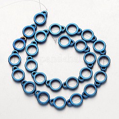 Electroplate Non-magnetic Synthetic Hematite Bead Strands&nbsp;G-F300-50-05