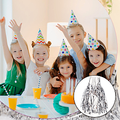 Plastic Foil Fringe Curtains&nbsp;DIY-WH0028-106B