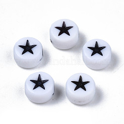 Opaque Acrylic Beads&nbsp;SACR-S273-50
