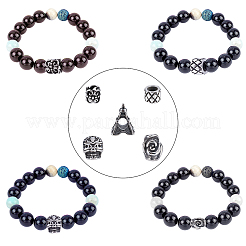 Retro 316L Surgical Stainless European Beads&nbsp;STAS-UN0019-41AS