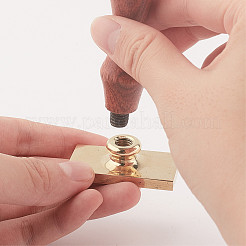 Wax Seal Brass Stamp Head&nbsp;AJEW-WH0215-041