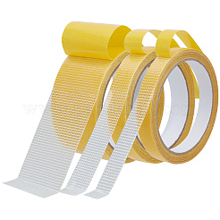 3 Rolls 3 Styles Gauze Double Sided Adhesive&nbsp;AJEW-GF0013-36