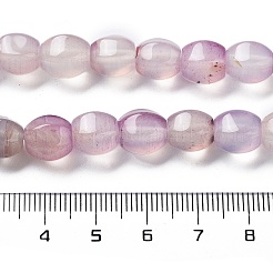 天然石瑪瑙ビーズ連売り  染め＆加熱  イチジクの形  ミディアム蘭  9x8x8mm  穴：1.2mm  約38個/連  13.66~13.98''（34.7~35.5センチメートル）&nbsp;G-G172-02L