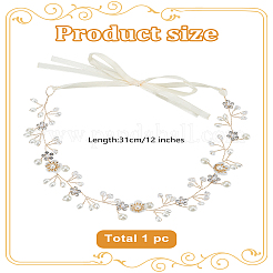 1Pc Polyester Headband&nbsp;AJEW-LP0002-21G
