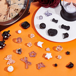 150G Opaque & Transparent Acrylic Beads&nbsp;OACR-ME0001-05