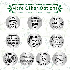 Pocket Hug Token Long Distance Relationship Keepsake Keychain Making Kit&nbsp;DIY-CN0003-29A