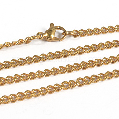 Ion Plating(IP) 304 Stainless Steel Necklaces&nbsp;NJEW-F201-13G