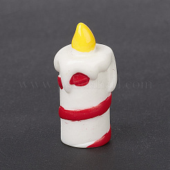 Christmas Style Candle Resin Statue Display Decoration&nbsp;DJEW-O002-01A