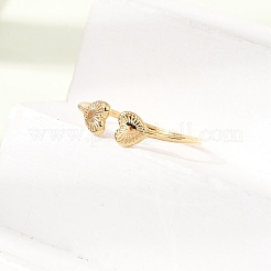 304 Stainless Steel Cuff Open Rings&nbsp;SA-CBAD22F-01G-C