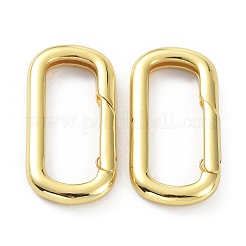 Brass Keychain Clasps&nbsp;KK-B046-01G