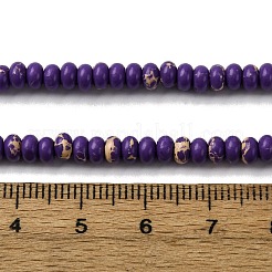 Dyed Synthetic Imperial Jasper Beads Strands&nbsp;G-F804-A01-01