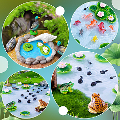 41Pcs 11 Styles Resin Display Decorations&nbsp;DJEW-PH0001-70