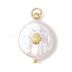 Natural Keshi Pearl Pendants&nbsp;PALLOY-JF04960
