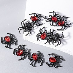 Halloween Alloy Rhinestone Pendants&nbsp;PW-WG39EB4-01