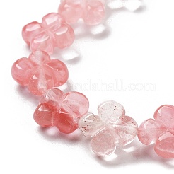 Cherry Quartz Glass Beads Strands&nbsp;G-P520-A05-01