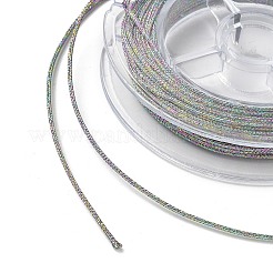 ポリエステルメタリック糸  魚糸入り  ラウンド  カラフル  1mm&nbsp;OCOR-D301-05