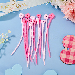 30Pcs 6 Styles Silicone Cable Zip Ties&nbsp;AJEW-TADJ0001-09