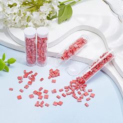 452Pcs 2 Style 2-Hole Opaque Glass Seed Beads&nbsp;SEED-NB0001-76