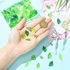 140Pcs 14 Styles Transparent Acrylic Charms&nbsp;TACR-YW0003-34