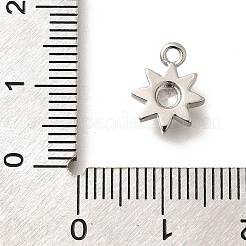 Brass Micro Pave Cubic Zirconia Charms&nbsp;KK-C085-19P