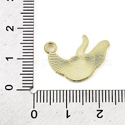 合金エナメルチャーム  エイの魚のチャーム  ライトゴールド  15.5x20.5x1mm  穴：2mm&nbsp;FIND-U031-02LG