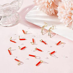 20Pcs Brass Stud Earring Findings&nbsp;KK-BC0008-36