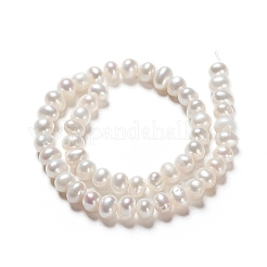 Natural Cultured Freshwater Pearl Beads Strands&nbsp;PEAR-I004-03