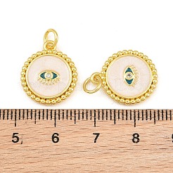 Brass Micro Pave Clear Cubic Zirconia & Green Enamel Charms&nbsp;CU-CBA5CB0-28G