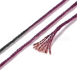 10かせ 6層ポリエステル刺繍フロス  クロスステッチの糸  セグメント染め  インディゴ  0.5mm  約8.75ヤード（8m）/かせ&nbsp;OCOR-K006-A04