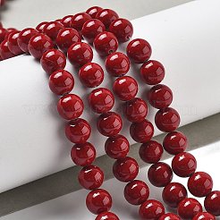 Synthetic Turquoise Beads Strands&nbsp;G-A255-A04-01A
