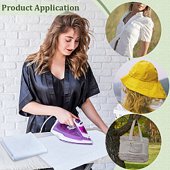 Non-woven Fabrics Single Side Hot Melt Adhesive Fabric&nbsp;DIY-WH0671-013