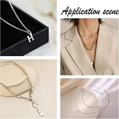 304 Stainless Steel Pendants&nbsp;STAS-UN0012-74G
