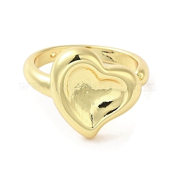 Rack Plating Brass Finger Ring&nbsp;RJEW-C072-04G
