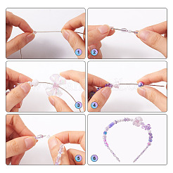 DIY Cute Cartoon Hair Band Bracelet Making Kit&nbsp;DIY-TA0003-88