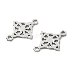 304 Stainless Steel Viking Knot Connector Charms&nbsp;X-STAS-G361-03P