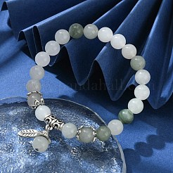 Natural Quartz Bead Stretch Bracelets&nbsp;BJEW-TA00400