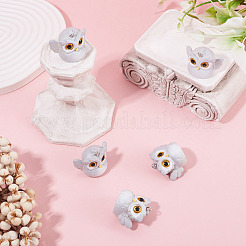 5Pcs Opaque Resin Pendants&nbsp;RESI-TADJ0001-26A