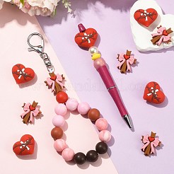 10Pcs 2 Colors Silicone Beads&nbsp;SIL-SZ0004-18