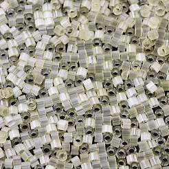 MIYUKIデリカビーズ  シリンダー  日本製シードビーズ  11/0  （db0823)レモンアイスシルクサテン  1.3x1.6mm  穴：0.8mm  約2000PCS /ボトル  10 G /ボトル&nbsp;SEED-JP0008-DB0823