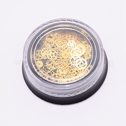 Hollow Alloy Cabochons&nbsp;MRMJ-WH0073-34