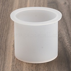 コラム DIY シリコンキャンドル型  キャンドル作り用  ホワイト  60x51mm&nbsp;LS-SIL-F011-03A