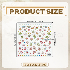 Cake PET Nail Art Stickers&nbsp;DIY-WH0899-96B