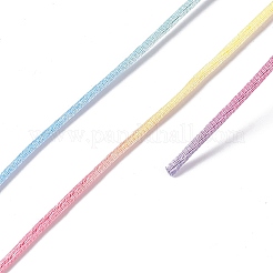 Segment Dyed Nylon Rattail Satin Cords&nbsp;NWIR-A008-01H