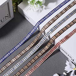 25 Yards 5 Colors Polyester Ribbon&nbsp;OCOR-GF0004-65C