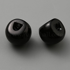 Resin Imitation Pearl Buttons&nbsp;RESI-WH0034-38D