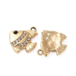 Alloy Rhinestone Pendants&nbsp;PALLOY-S052-05G
