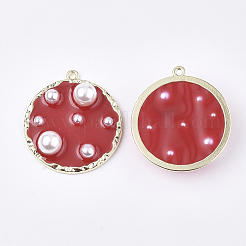 Epoxy Resin Pendants&nbsp;RESI-S365-84B