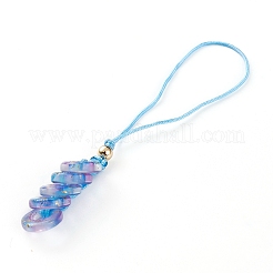 Glass Pendant Decorations&nbsp;HJEW-JM00408