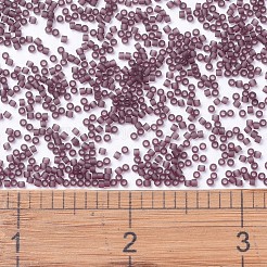 MIYUKIデリカビーズ  シリンダー  日本製シードビーズ  11/0  （db1264)マット透明モーブ  1.3x1.6mm  穴：0.8mm  約2000PCS /ボトル  10 G /ボトル&nbsp;SEED-JP0008-DB1264